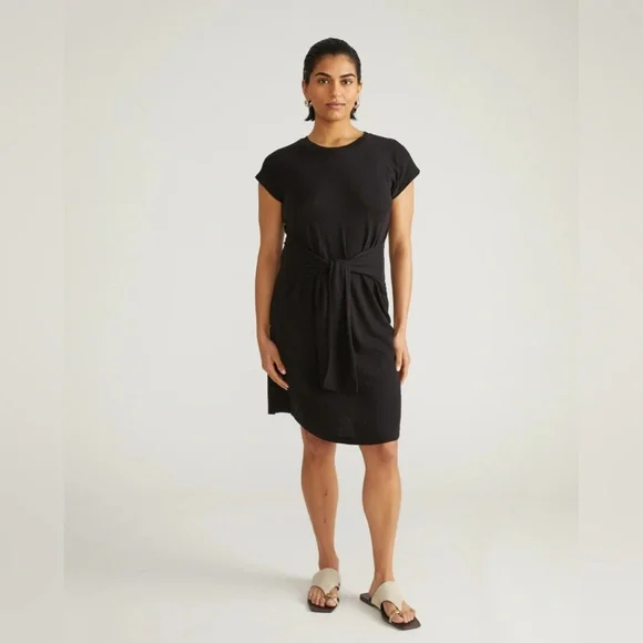 Universal Standard | Dresses | Universal Standard Misa Linen Jersey Tie Dress In Black | Poshmark Universal Standard | Dresses | Universal Standard Misa Linen Jersey Tie Dress In Black | Poshmark
